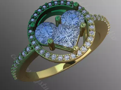 Ring bi160 3D print model