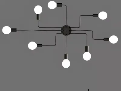 LASHA max chandelier 3D model