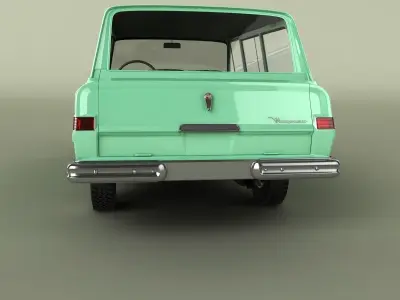 Jeep Wagoneer 2-Door 3D model