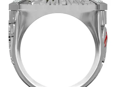 Winston Super Bowl Championship Ring 3D print model