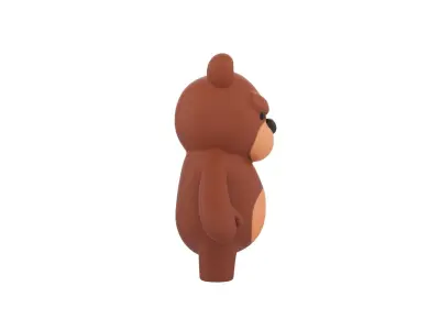 Character001 Bear 3D model