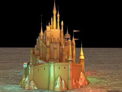 Castle 3D model