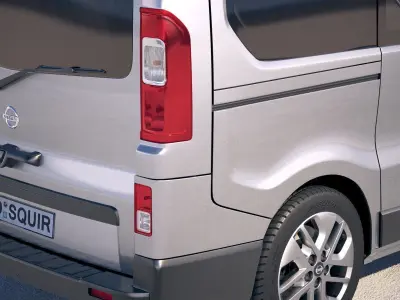 Nissan NV300 Passenger 2018 3D model