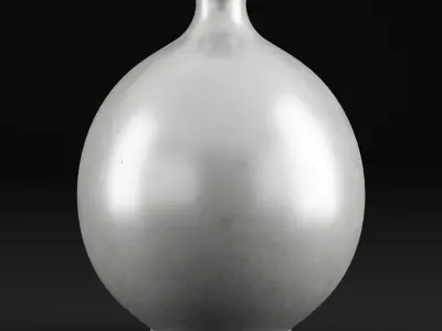 Decorative ceramic vases set 3D model purchase