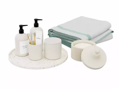 Bathroom Accesories 3D model