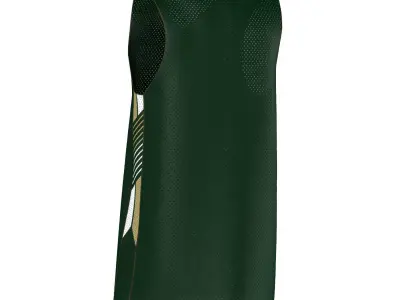 Basketball Jersey Top 3D model