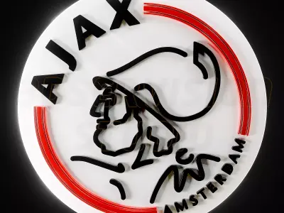 Ajax logo - Cinematic - 3D print 3D model