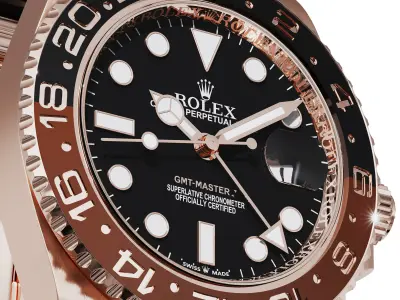 Rolex GMT-Master II Rootbeer 3D model