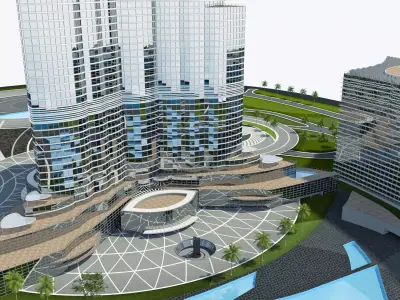 Burj Khalifa 3D model