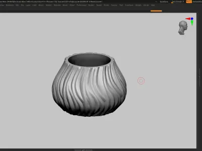 vase 3d print 321  3D print model