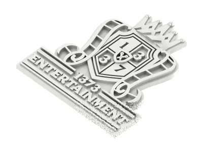 Royal Family Crest Shield Pendant 3D print model