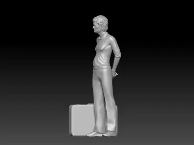waiting for the trip boy 2 3D print model