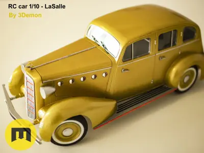 RC model LaSalle 3D print model