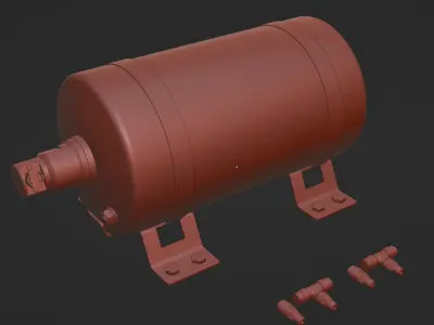 FEV fire suppression system 3D model