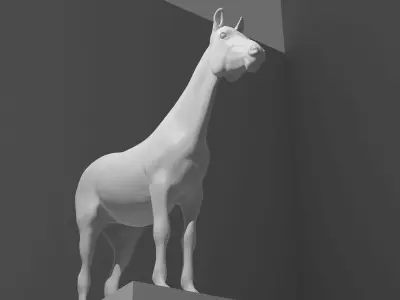 Most realistic horse 3D model