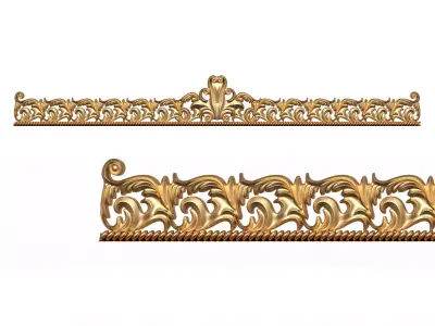 Ornament Decoration Zerengiz Low-poly 3D model