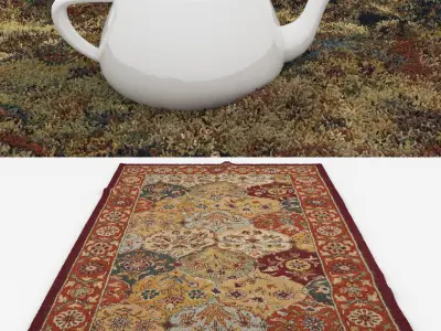 Rugs No 843 Low-poly 3D model