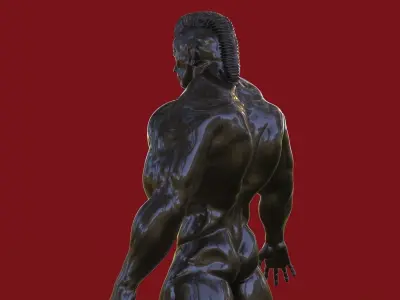 Mr Universe Figure Free 3D model