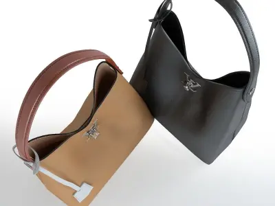 Louis Vuitton Women leather handbag  3D model