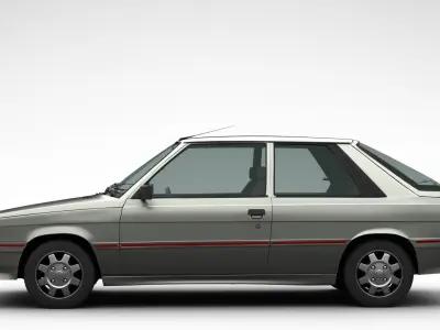 Renault 11 Turbo Coupe 3D model