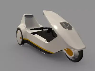 Sinclair C5 3D model