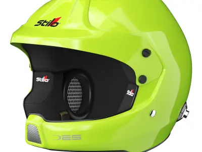 Racing helmet Stilo WRC DES 3D model
