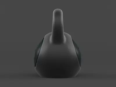 Kettlebell Set 3D model