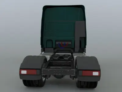 TRUCK DAF XF 106 3D model