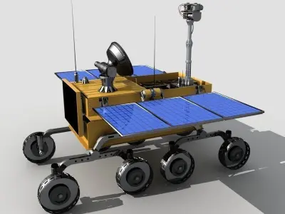 Lunar Rove 3D model