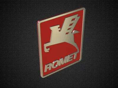 romet logo 3D model