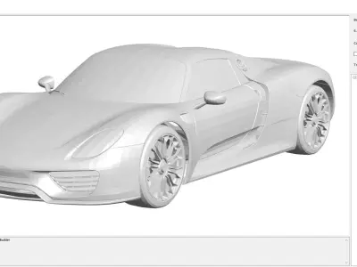 CAR - Porsche918 3D print model