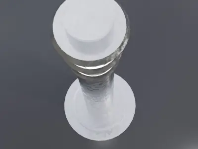 Bollard Light Low-poly 3D model