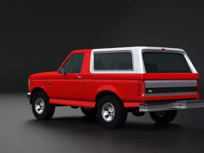 Bronco 1991-1996 3D model