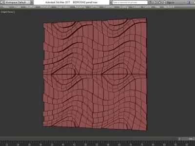 Pannello 3D DS8037 wall panel 3d model Low-poly 3D model