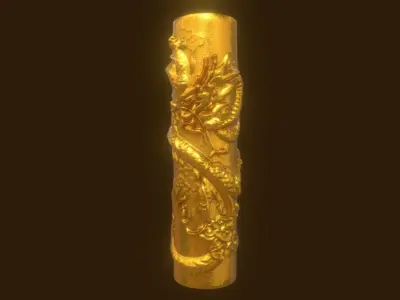 DRAGON RELIEF - NO 3 3D model