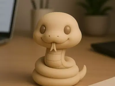 Snake - Kawaii Animals Collection 3D print model