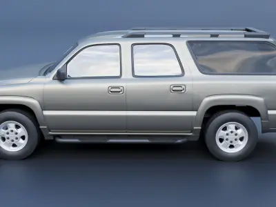 Chevrolet Suburban 2001 3D print model