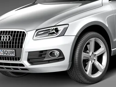Audi Q5 2013 3D model