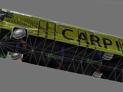 Cobus 3000 Caprisa paint Low-poly 3D model