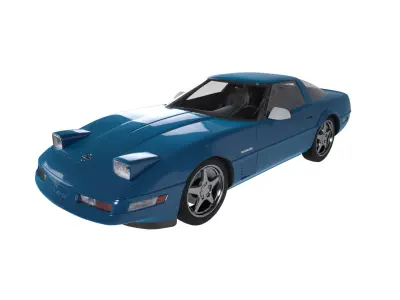 Chevrolet - 1996 - Corvette Grand Sport C4 3D model