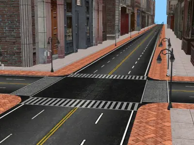 Ultimate Racing Track Kit 3D Model 2025 Low-poly 3D model
