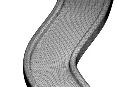 Sports Toy Race Track 3D print model