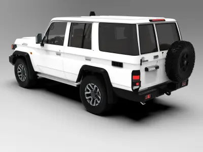 Toyota Land Cruiser J76 2024 3D model