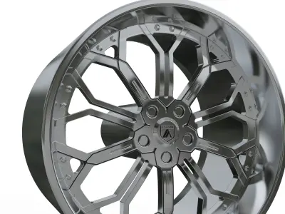 ASANTI AF834 WHEEL  3D print model