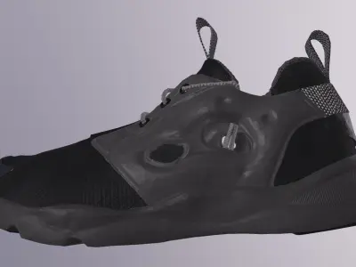 REEBOK FURYLITE SHOES PBR Low-poly 3D model