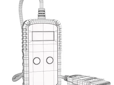 OBD2 Scanner Car Code Reader 3D model