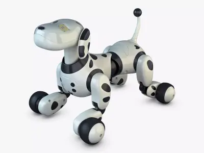 Zoomer Robot Dog Dalmatian 3D model