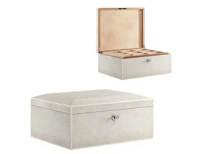 Jewelry Box decoration Set 1 3D model