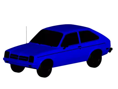 Chevrolet Chevette 1975 3D model
