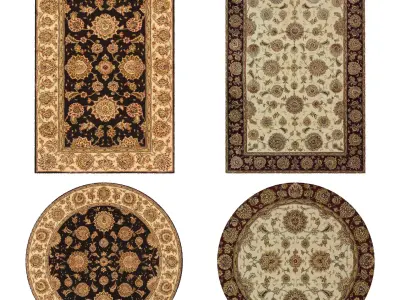 Rugs No 50 Low-poly 3D model